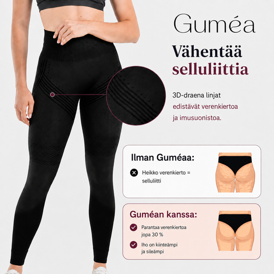 3D-muotoileva legging – Push-up- ja selluliittivaikutus