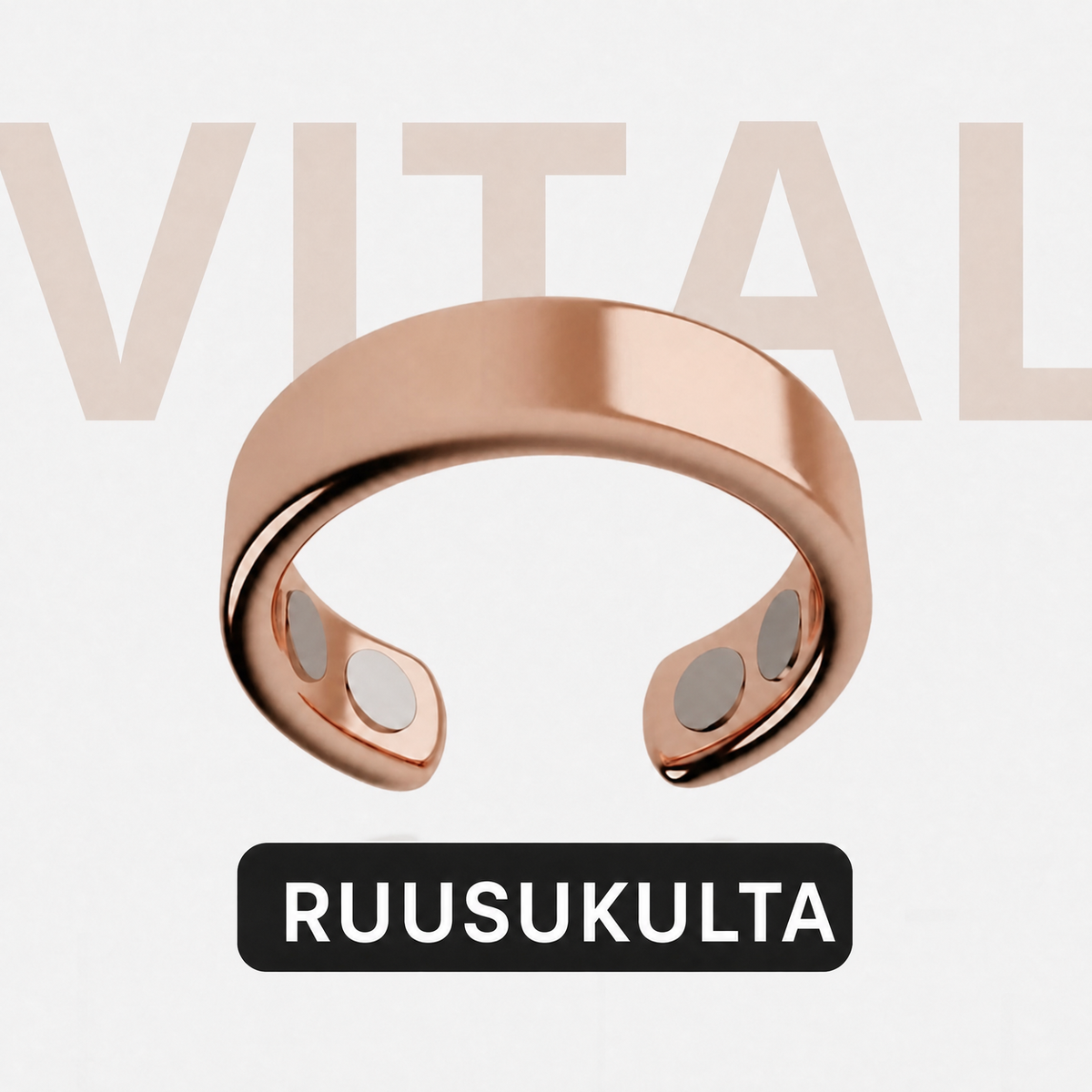 Vital© – Magneettinen hoitosormus