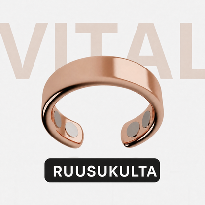 Vital© – Magneettinen hoitosormus