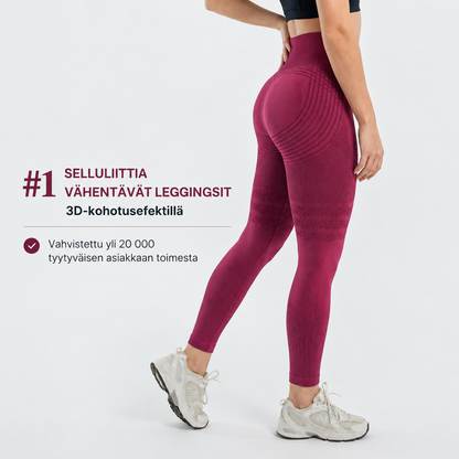 3D-muotoileva legging – Push-up- ja selluliittivaikutus