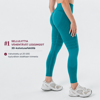 3D-muotoileva legging – Push-up- ja selluliittivaikutus