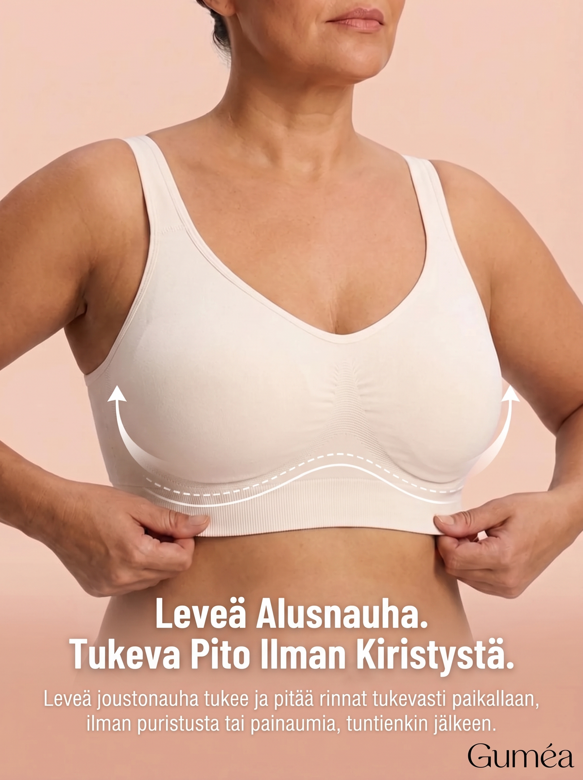 Guméa™-rintaliivit | Kohotettu povi, välitön mukavuus