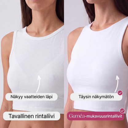Guméa-mukavuusrintaliivit – saumattomat ja kaarettomat